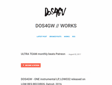 Tablet Screenshot of dos4gw.com